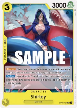 Shirley (OP03-104) - Pillars of Strength (Uncommon) [OP03-104]