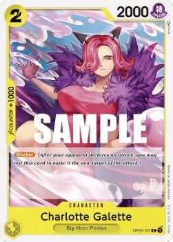 Charlotte Galette (OP03-107) - Pillars of Strength (Common) [OP03-107]