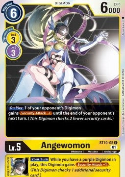 Angewomon (ST10-05) - Premium Bandai Products (Alternative Art) [PB-XX-ST10-05]