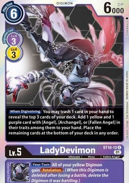 LadyDevimon (ST10-12) - Premium Bandai Products (Alternative Art) [PB-XX-ST10-12]