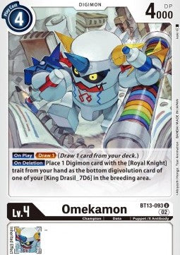 Omekamon (BT13-093) - Versus Royal Knights (Uncommon) [BT-13-093]