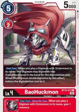 BaoHuckmon (BT13-013) - Versus Royal Knights (Common) [BT-13-013]