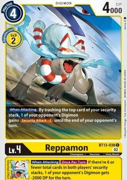Reppamon (BT13-038) - Versus Royal Knights (Common) [BT-13-038]