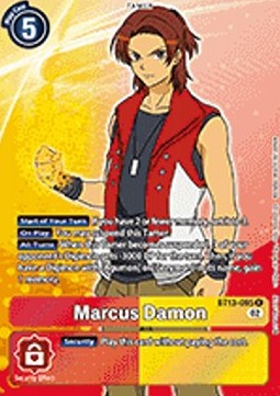 Marcus Damon (BT13-095) (V.2) - Promos: Versus Royal Knights (Alternative Art) [BT-13P-BT13-095]