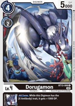 Dorugamon (BT13-066) - Versus Royal Knights (Common) [BT-13-066]