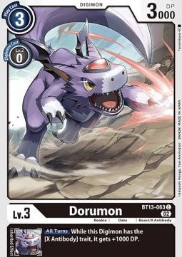 Dorumon (BT13-063) - Versus Royal Knights (Common) [BT-13-063]