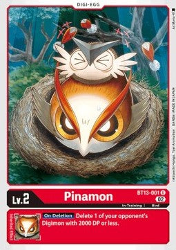 Pinamon (BT13-001) - Versus Royal Knights (Uncommon) [BT-13-001]