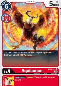 Aquilamon (BT13-011) - Versus Royal Knights (Common) [BT-13-011]