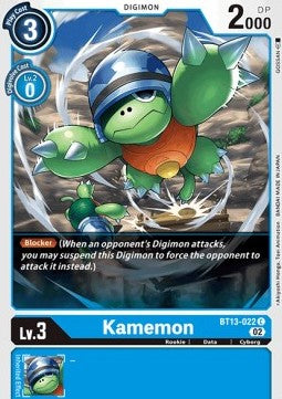 Kamemon (BT13-022) - Versus Royal Knights (Common) [BT-13-022]