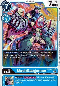 MachGaogamon (BT13-029) - Versus Royal Knights (Uncommon) [BT-13-029]