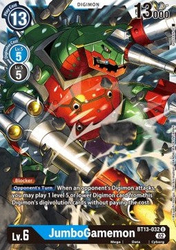 JumboGamemon (BT13-032) - Versus Royal Knights (Uncommon) [BT-13-032]