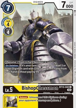 BishopChessmon (BT13-042) - Versus Royal Knights (Common) [BT-13-042]