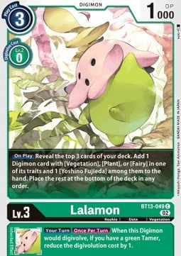 Lalamon (BT13-049) - Versus Royal Knights (Common) [BT-13-049]