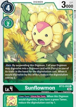 Sunflowmon (BT13-050) - Versus Royal Knights (Common) [BT-13-050]