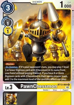 PawnChessmon (BT13-064) - Versus Royal Knights (Rare) [BT-13-064]