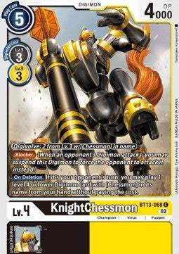 KnightChessmon (BT13-068) - Versus Royal Knights (Common) [BT-13-068]
