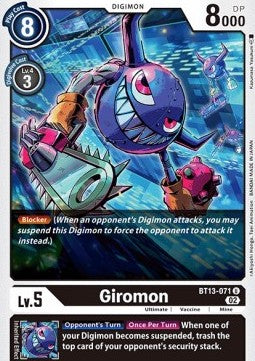 Giromon (BT13-071) - Versus Royal Knights (Uncommon) [BT-13-071]
