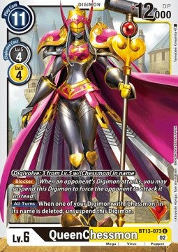 QueenChessmon (BT13-073) - Versus Royal Knights (Uncommon) [BT-13-073]