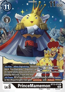 PrinceMamemon (BT13-074) - Versus Royal Knights (Uncommon) [BT-13-074]