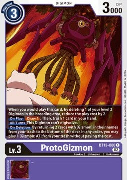 ProtoGizmon (BT13-080) - Versus Royal Knights (Common) [BT-13-080]