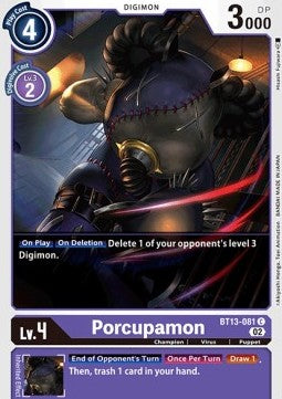Porcupamon (BT13-081) - Versus Royal Knights (Common) [BT-13-081]