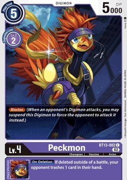 Peckmon (BT13-082) - Versus Royal Knights (Common) [BT-13-082]