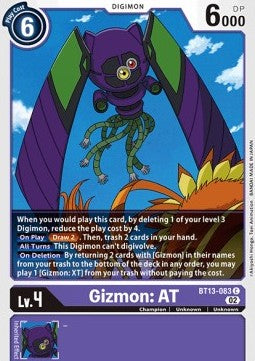 Gizmon: AT (BT13-083) - Versus Royal Knights (Common) [BT-13-083]