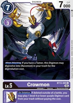 Crowmon (BT13-085) - Versus Royal Knights (Common) [BT-13-085]