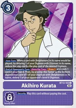 Akihiro Kurata (BT13-103) - Versus Royal Knights (Uncommon) [BT-13-103]