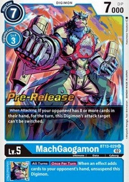 MachGaogamon (BT13-029) - Promos: Versus Royal Knights (Uncommon) [BT-13P-029]