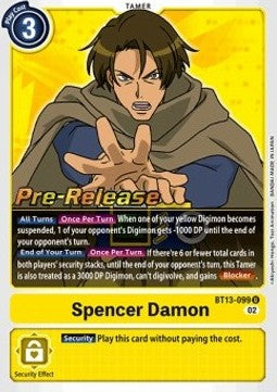 Spencer Damon (BT13-099) - Promos: Versus Royal Knights (Uncommon) [BT-13P-099]