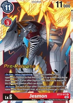 Jesmon (BT13-017) - Promos: Versus Royal Knights (Rare) [BT-13P-017]