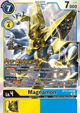 Magnamon (BT13-040) - Promos: Versus Royal Knights (Rare) [BT-13P-040]
