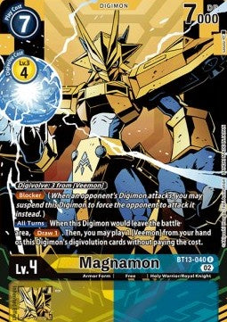 Magnamon (BT13-040) (V.2) - Versus Royal Knights (Alternative Art) [BT-13-040]