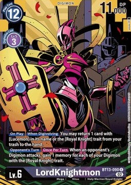 LordKnightmon (BT13-090) (V.2) - Versus Royal Knights (Alternative Art) [BT-13-090]
