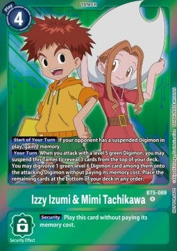 Izzy Izumi & Mimi Tachikawa (BT5-089) - Event Pack (Alternative Art) [EP1-BT5-089]