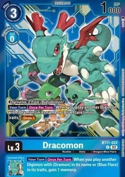 Dracomon (BT11-022) - Event Pack (Alternative Art) [EP1-BT11-022]