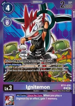 Ignitemon (BT11-076) - Event Pack (Alternative Art) [EP1-BT11-076]