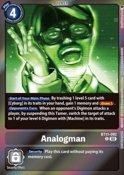 Analogman (BT11-092) - Event Pack (Alternative Art) [EP1-BT11-092]