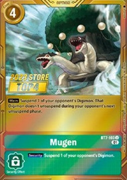 Mugen (BT7-103) (V.2) - Championship 2023 Promos (Alternative Art) [CP23-BT7-103]