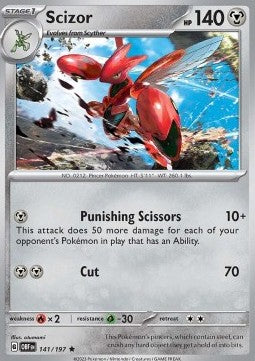 Scizor - Obsidian Flames (Rare) [OBF-141]
