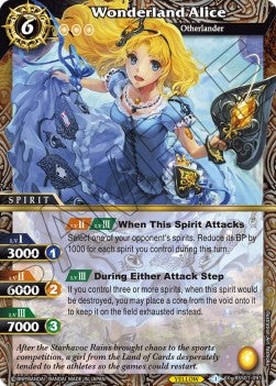 Wonderland Alice - Dawn of History (X Rare) [BSS01-091]