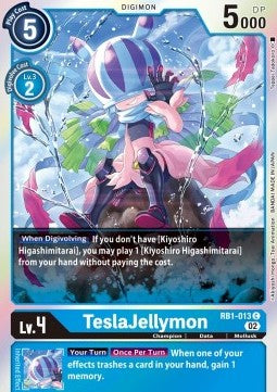 TeslaJellymon (RB1-013) - Resurgence Booster (Common) [RB-01-013]