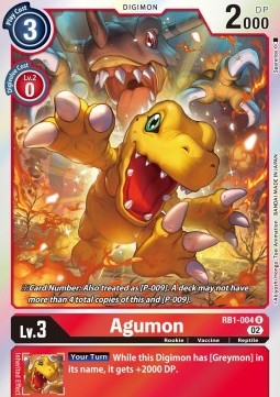Agumon (P-009) - Resurgence Booster (Rare) [RB-01-004]