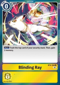 Blinding Ray (BT4-104) - Resurgence Booster (Rare) [RB-01-BT4-104]