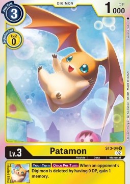 Patamon (ST3-04) - Resurgence Booster (Uncommon) [RB-01-ST3-04]