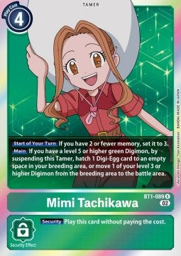 Mimi Tachikawa (BT1-089) - Resurgence Booster (Rare) [RB-01-BT1-089]