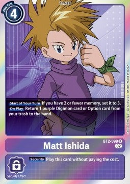 Matt Ishida (BT2-090) - Resurgence Booster (Rare) [RB-01-BT2-090]
