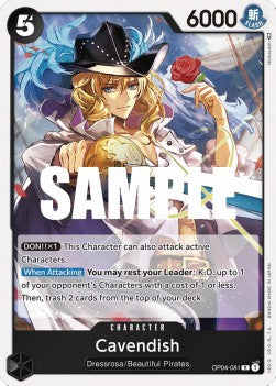 Cavendish (OP04-081) - Kingdoms of Intrigue (Rare) [OP04-081]
