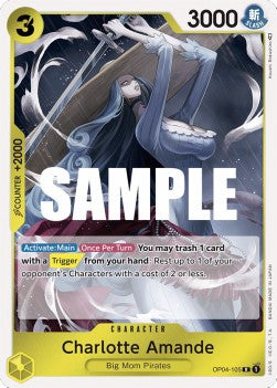 Charlotte Amande (OP04-105) - Kingdoms of Intrigue (Rare) [OP04-105]